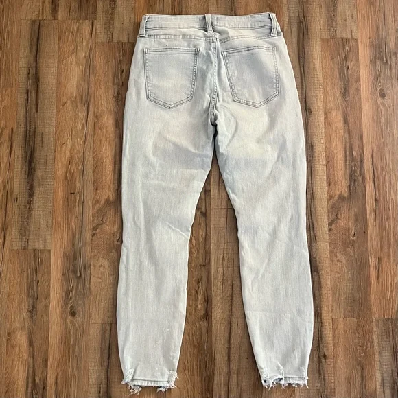 PISTOLA | Arielle Light Wash Paint Splatter Skinny Jeans 28 - Picture 9 of 13